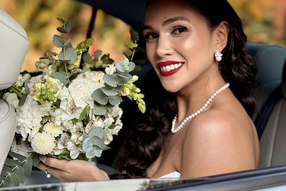 Noiva Carro