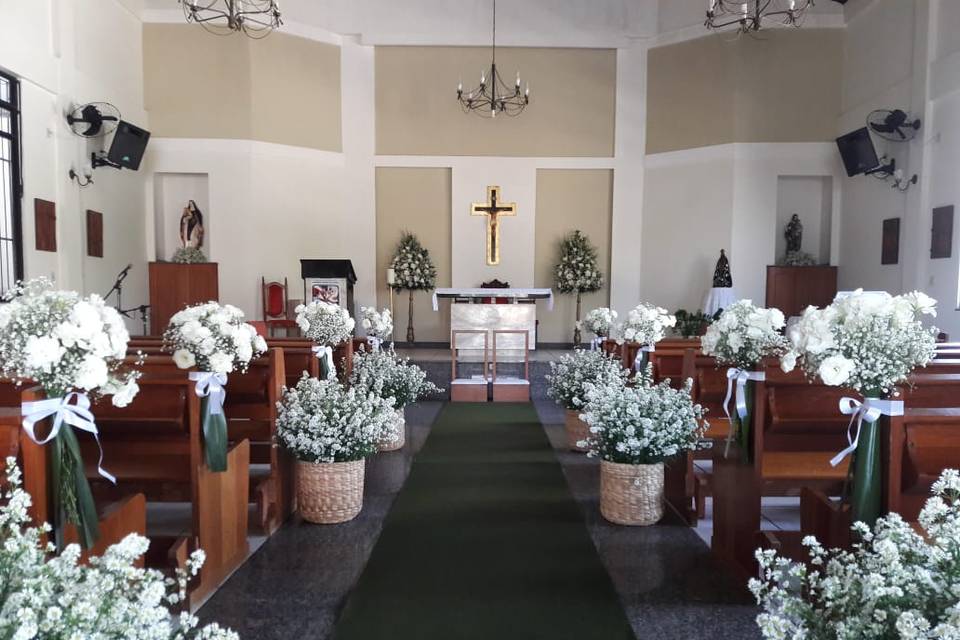 Decoração de igreja