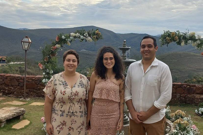 Formação trio