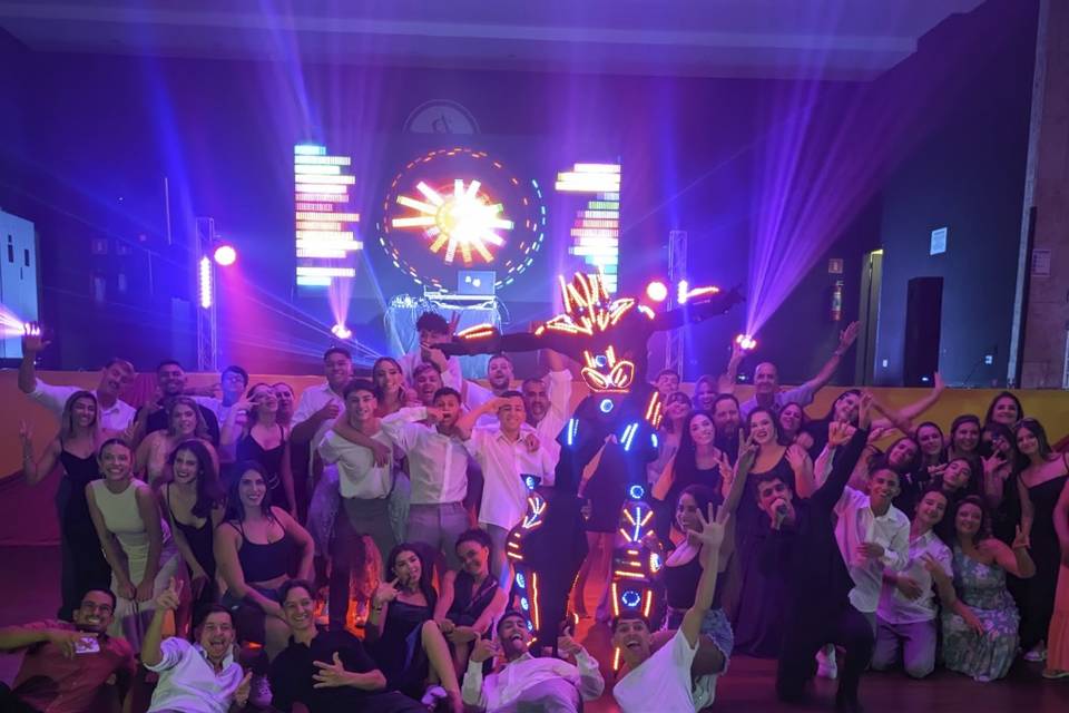 Robô de Led
