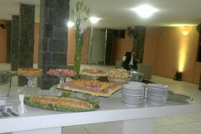 Mesa do buffet