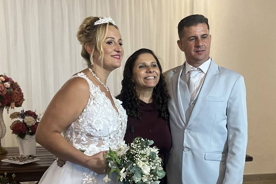 Sim, tiro foto com os noivos