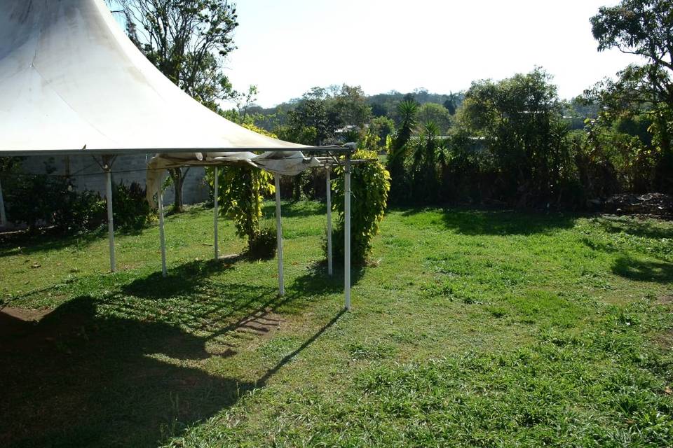 Espaço para a cermônia