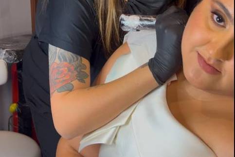 Tatuagens durante a festa