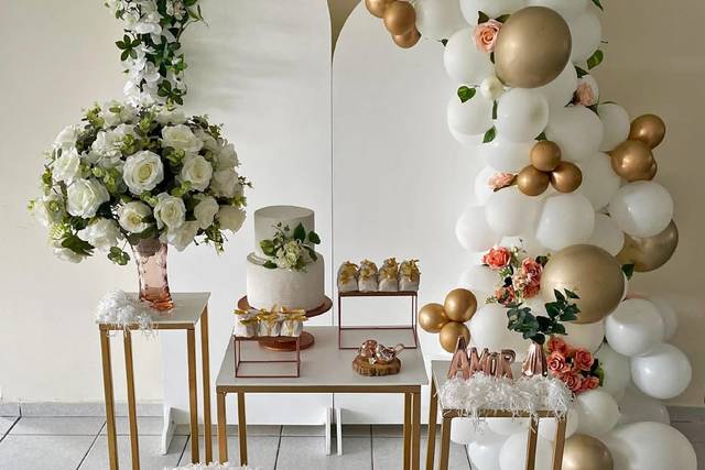 Decoração com balões