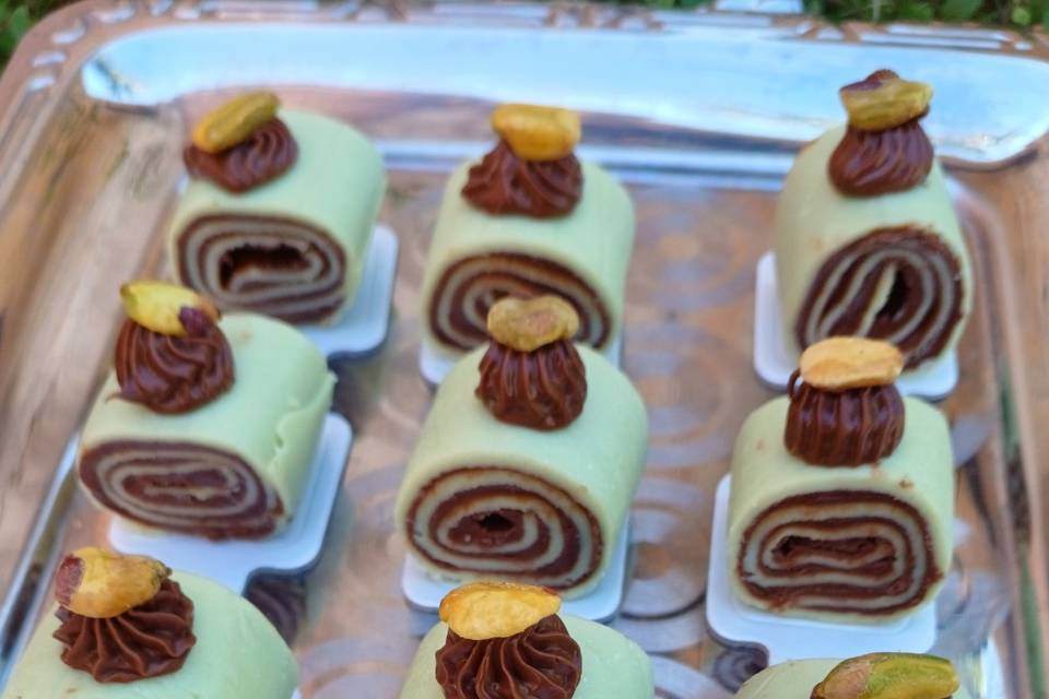 Rocambole de ninho com Nutella