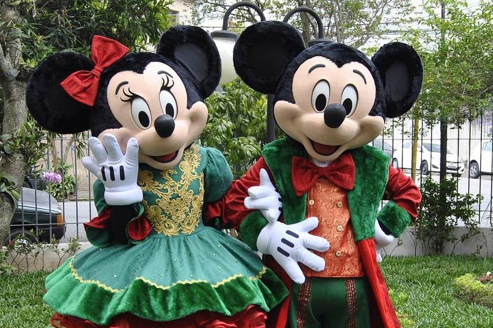 Mickey e minnie natal