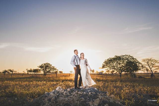 Luciene e Diego, ensaio prévia