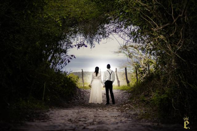 Luciene e Diego, ensaio prévia