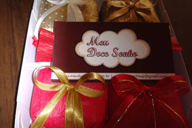 Doce para degustação