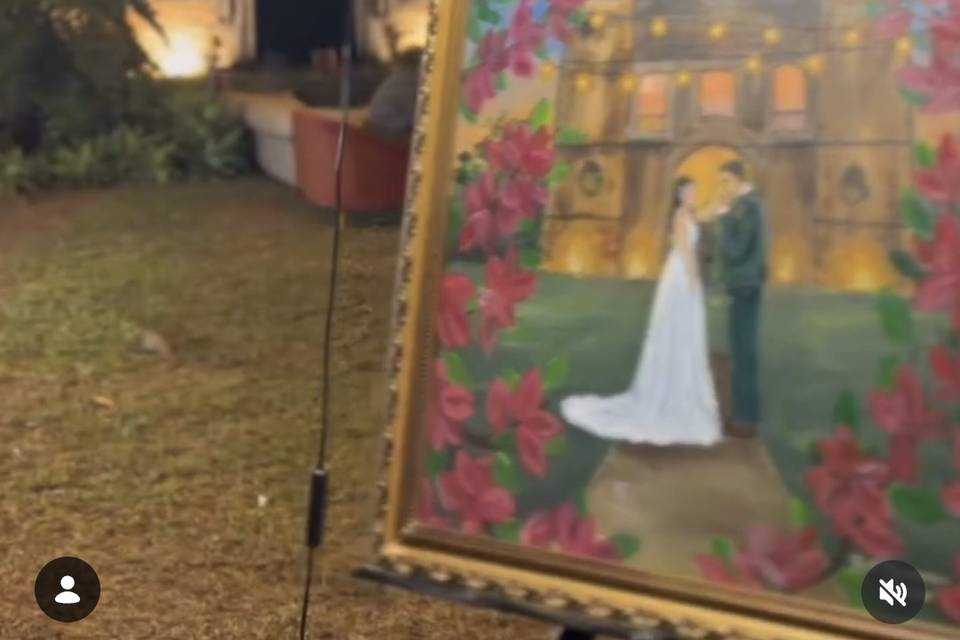 Casamento ao ar livre