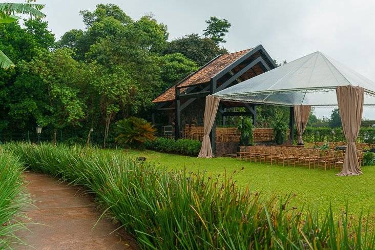 Vista Externa área de eventos