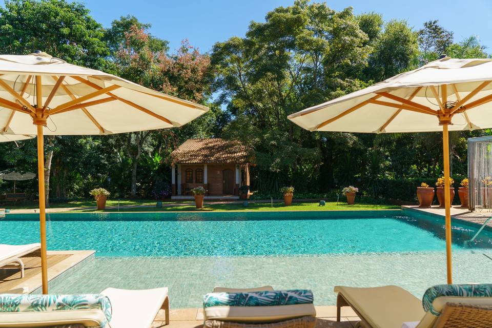 Vista piscina
