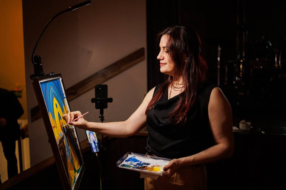 Rubi Neumann Pintura ao Vivo