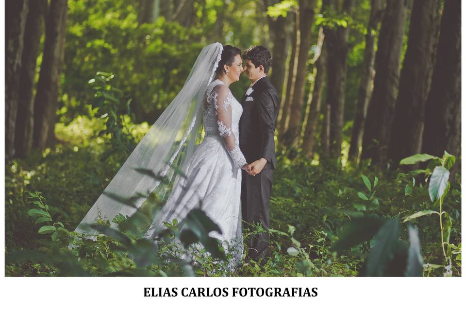 Elias Carlos e Patricia Caetano