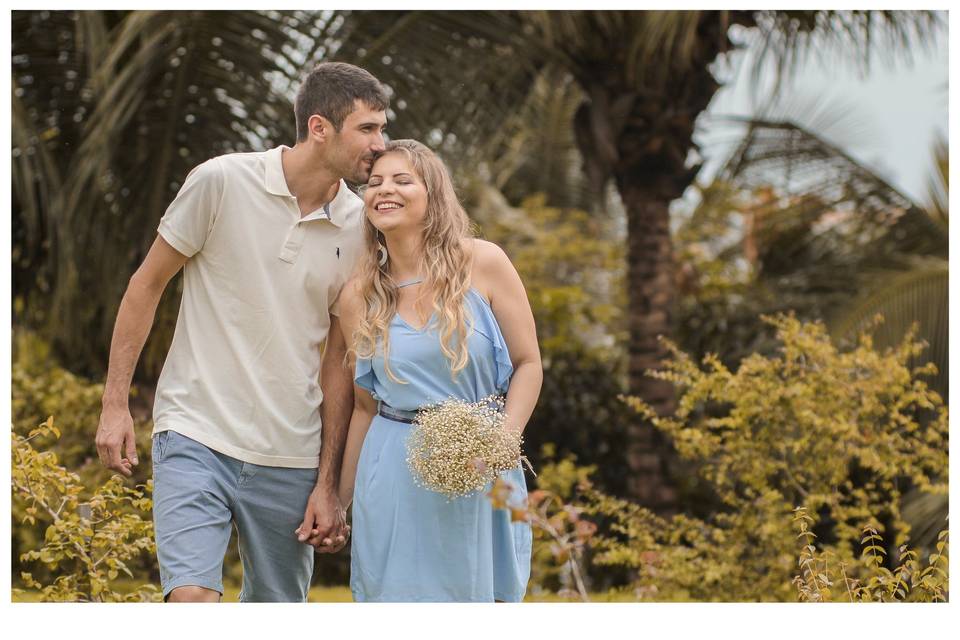 Elias Carlos e Patricia Caetano