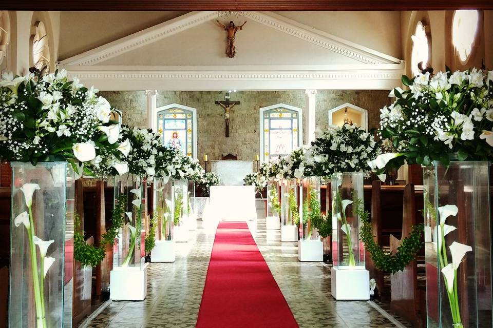 Cerimônia de casamento igreja
