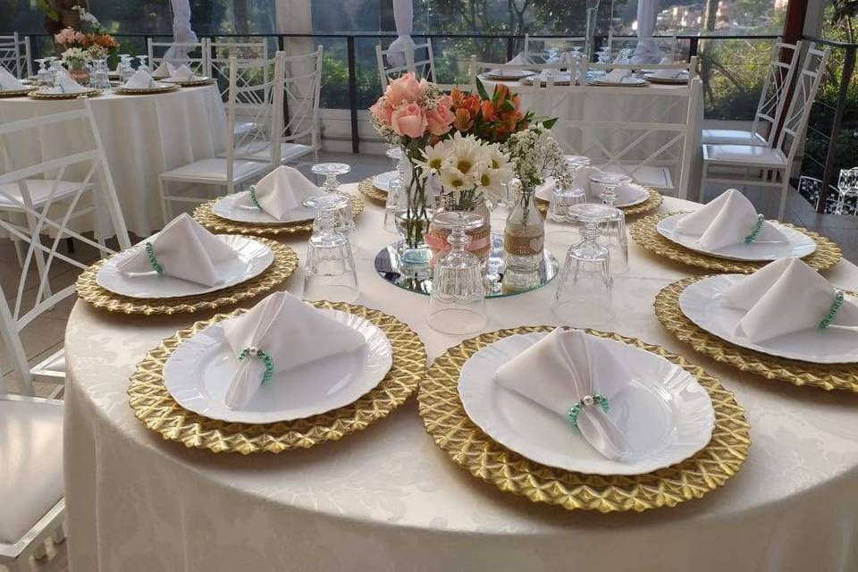 Mesa de convidados casamento