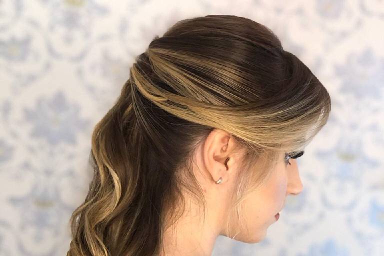 Penteado p debutante ou Noiva