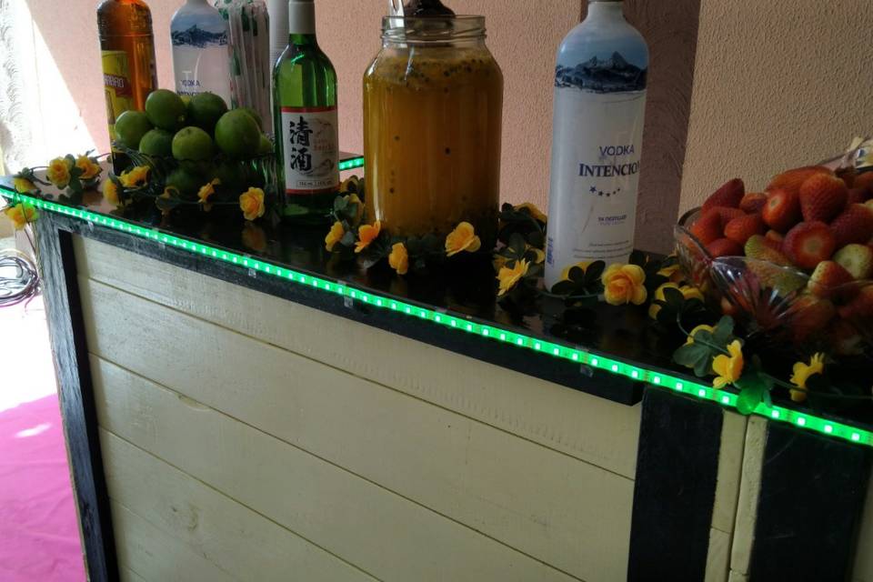 Bar florido