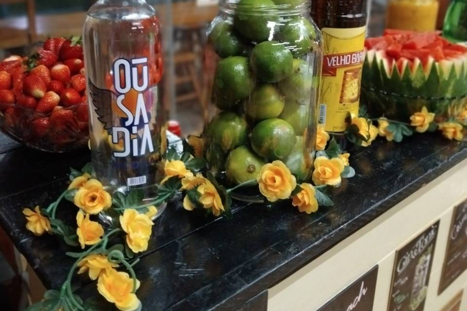 Bar florido