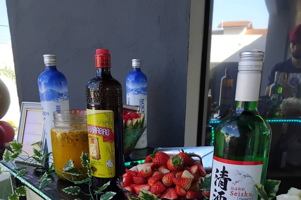 Bar Classico com folhas