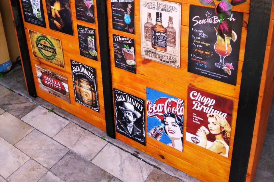 Bar rústico
