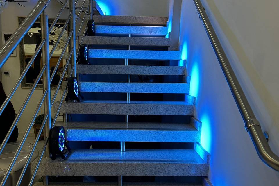 Escada em Led