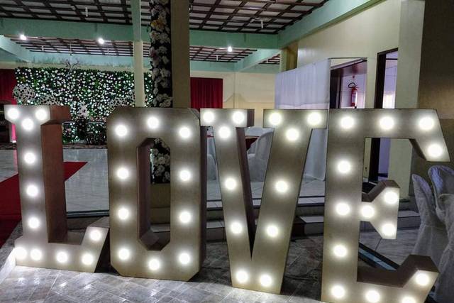 Decoração do casamento