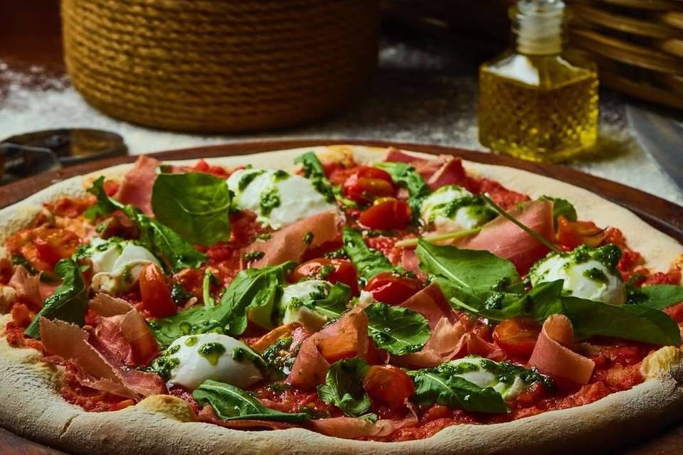 Pizza de Burrata