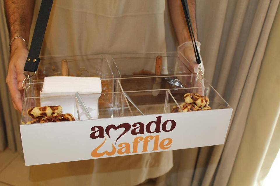 Amado Waffle no seu evento