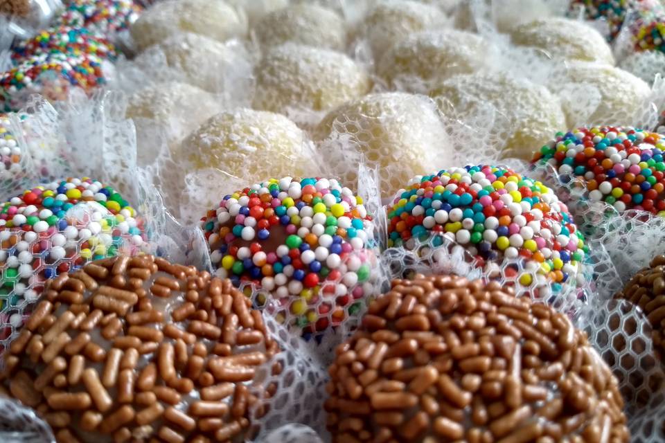 Brigadeiros alcoolicos