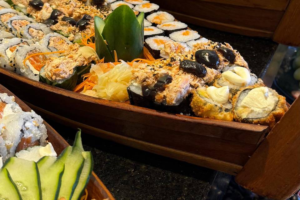 Barcas de sushi