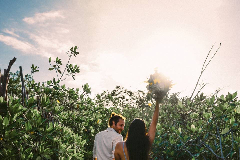 Elopement Wedding Tulum México