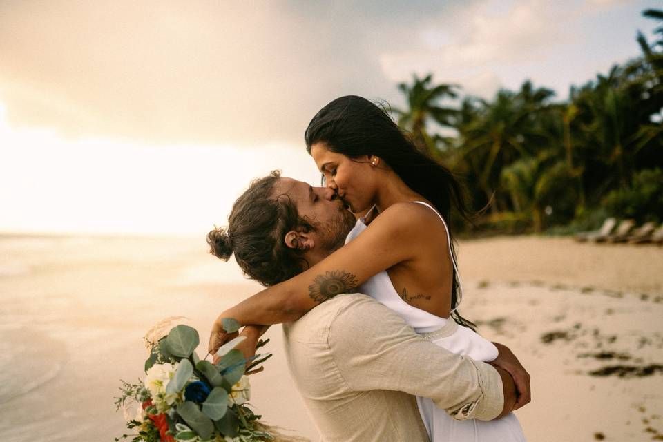 Elopement Wedding Tulum México