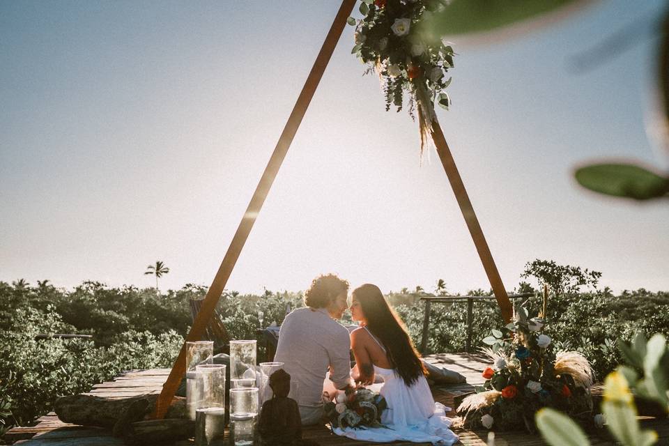 Elopement Wedding Tulum México