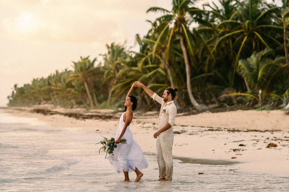 Elopement Wedding Tulum México