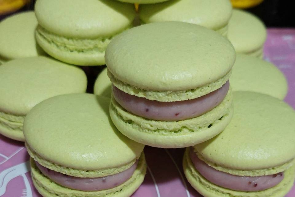 Macarons Frutas Vermelhas