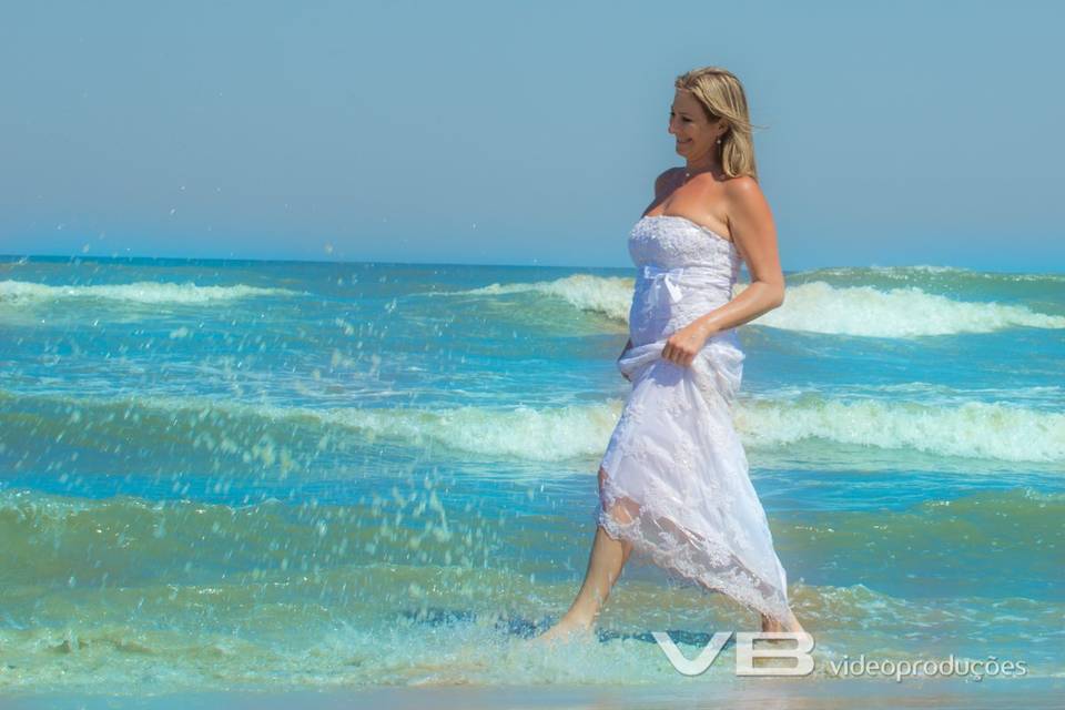 Noiva na Praia