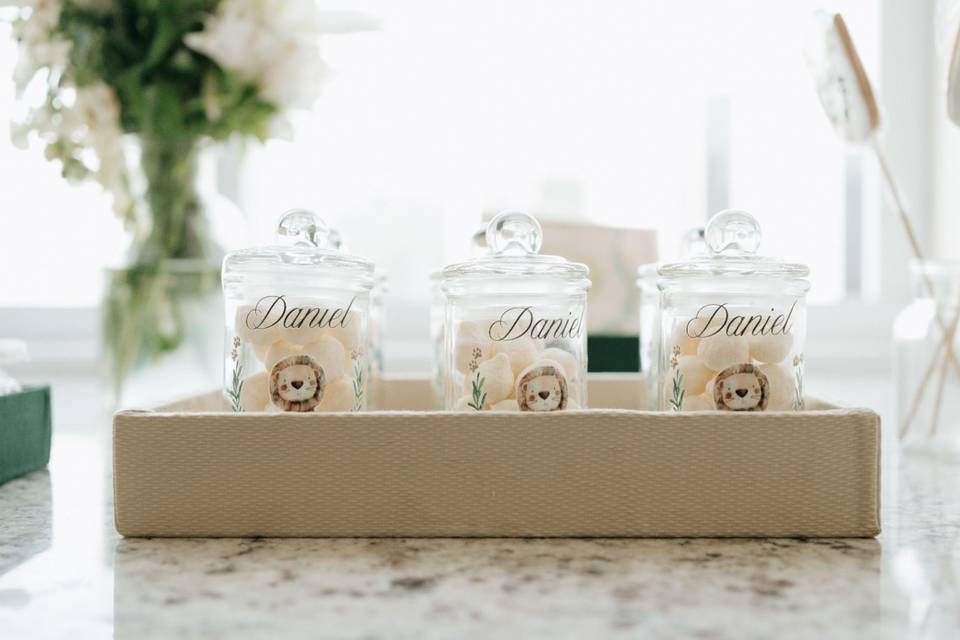 Pipoca gourmet personalizada