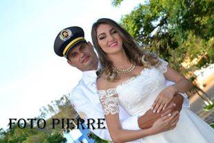 Noivos Jaqueline e Marcelo