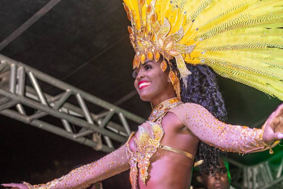 O carnaval no seu evento