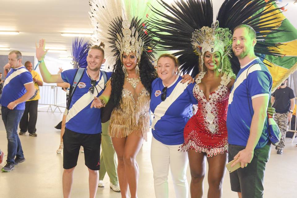 Samba em evento