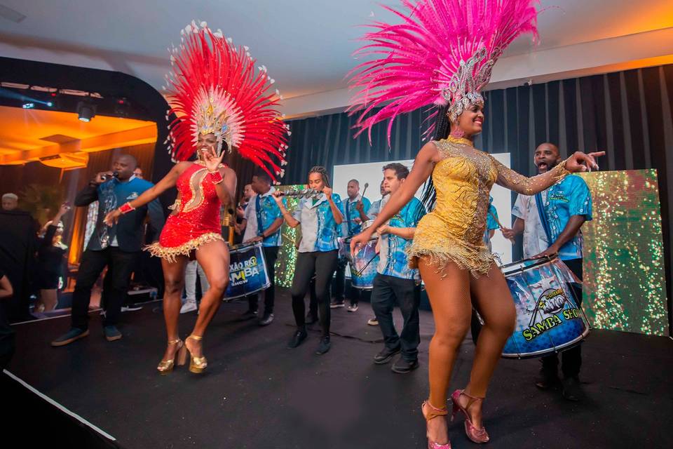 O carnaval no seu evento