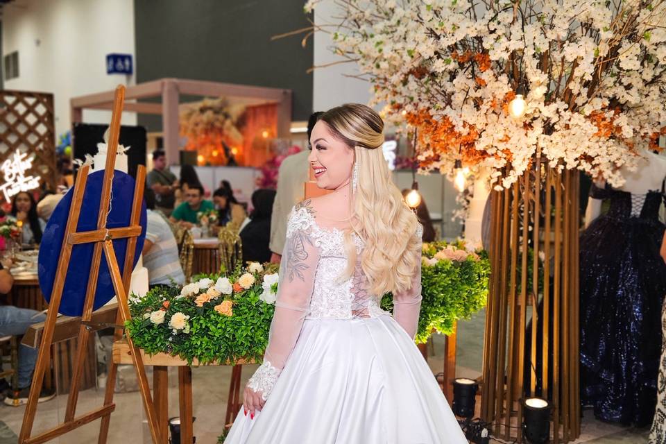 Noiva na Expo noiva