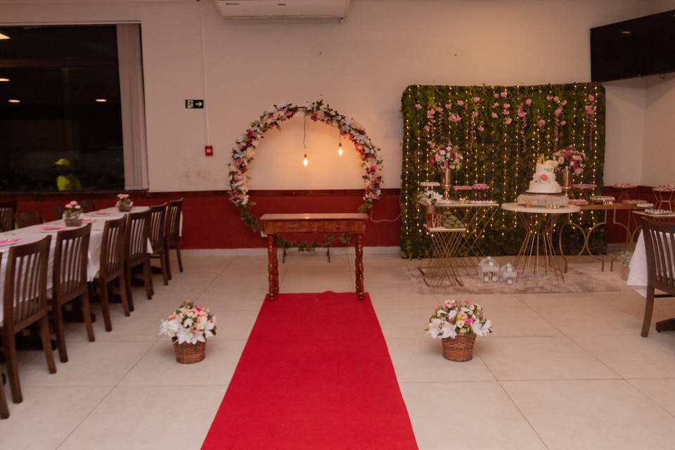 Casamento com entrada da noiva