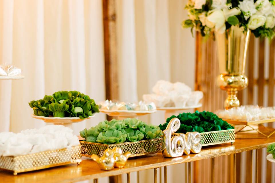 Decoração da mesa