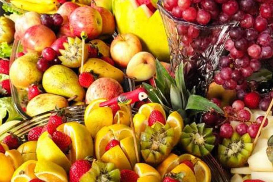 Mesa de frutas