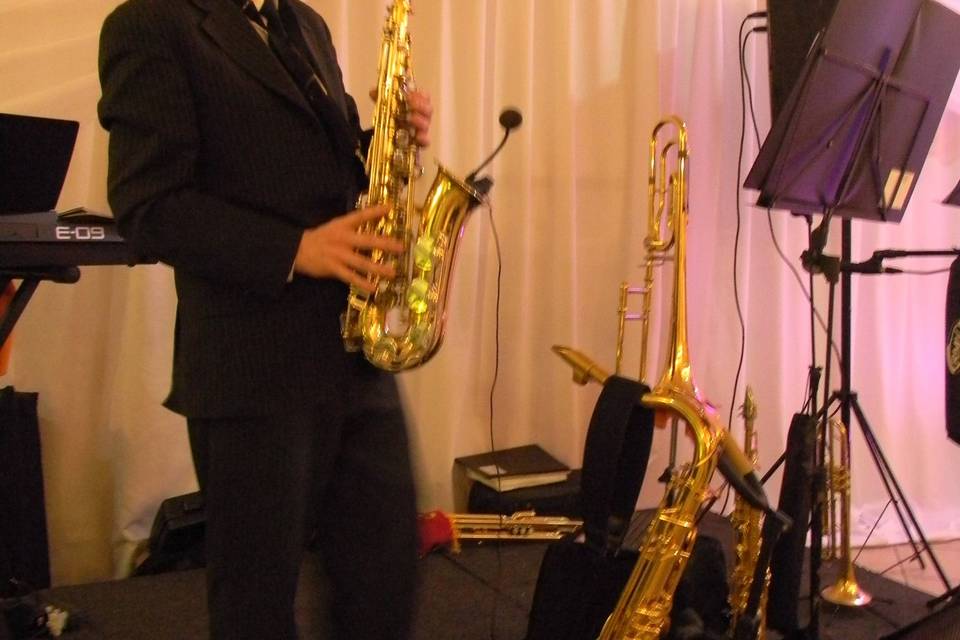 Recepção com Sax