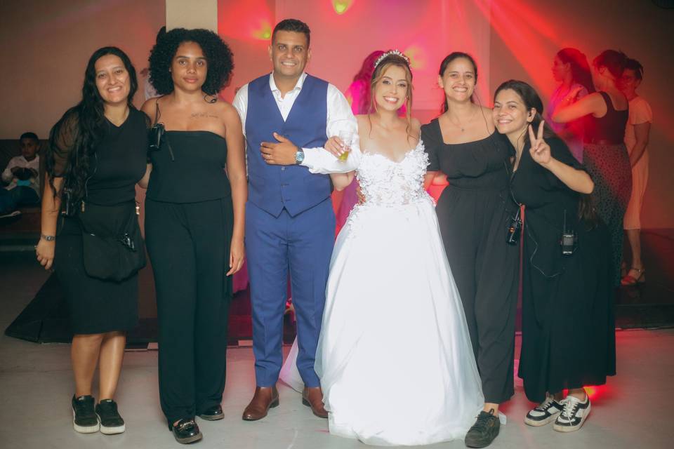 Equipe dia da Cibele e Marcos!